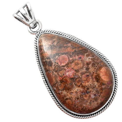 Natural Poppy Jasper Pendant P-1056 SDP156165