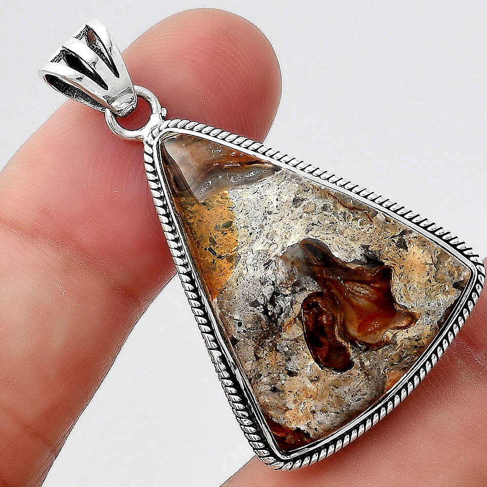 Natural Rock Calcy Pendant P-1056 SDP156172