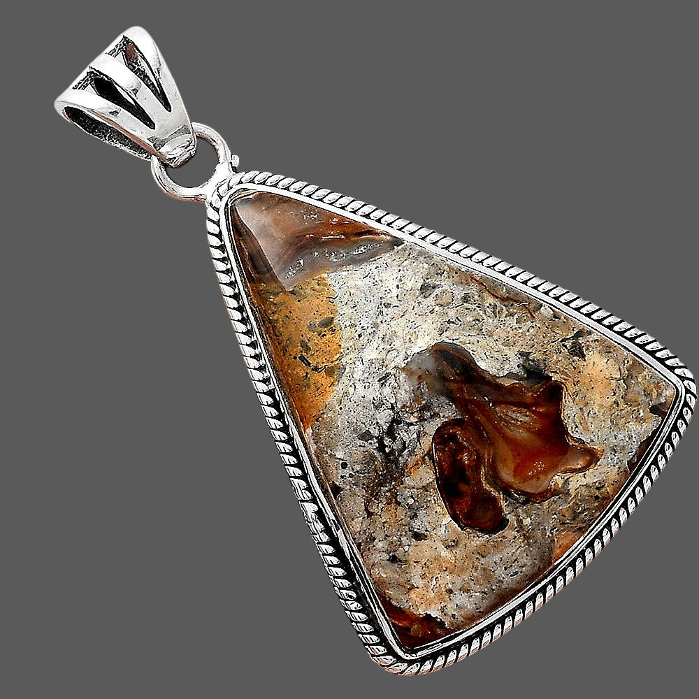 Natural Rock Calcy Pendant P-1056 SDP156172