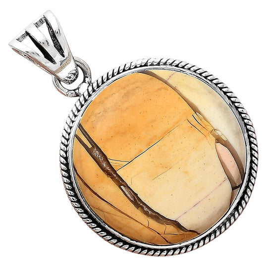 Natural Brecciated Mookaite Pendant P-1056 SDP156173