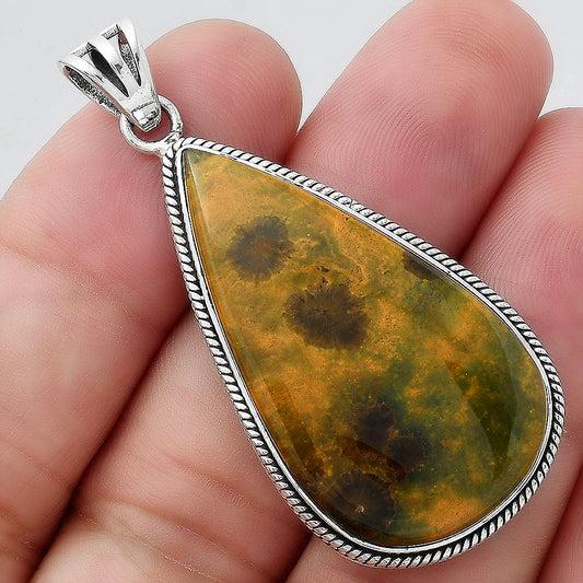 Natural Ocean Jasper - Madagascar Pendant P-1056 SDP156184