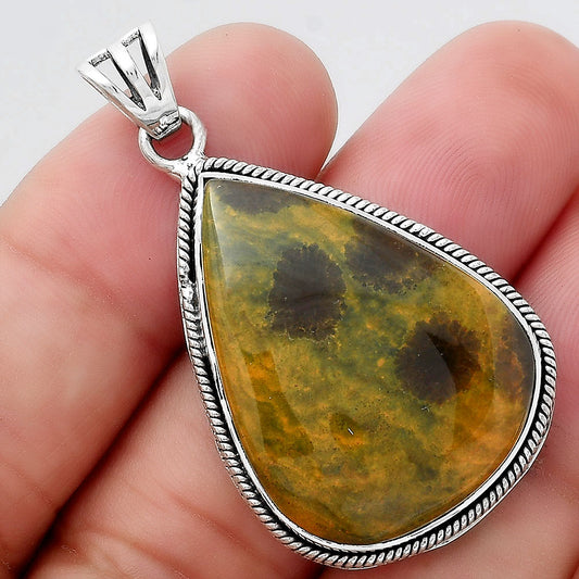 Natural Ocean Jasper - Madagascar Pendant P-1056 SDP156186