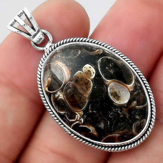 Natural Turtella Jasper - USA Pendant P-1056 SDP156203