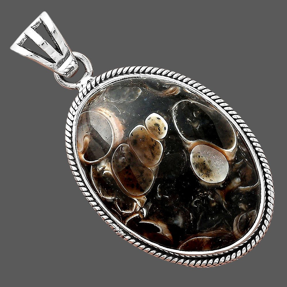 Natural Turtella Jasper - USA Pendant P-1056 SDP156203