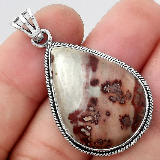 Natural Coffee Bean Jasper Pendant P-1056 SDP156208