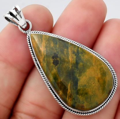 Natural Ocean Jasper - Madagascar Pendant P-1056 SDP156216