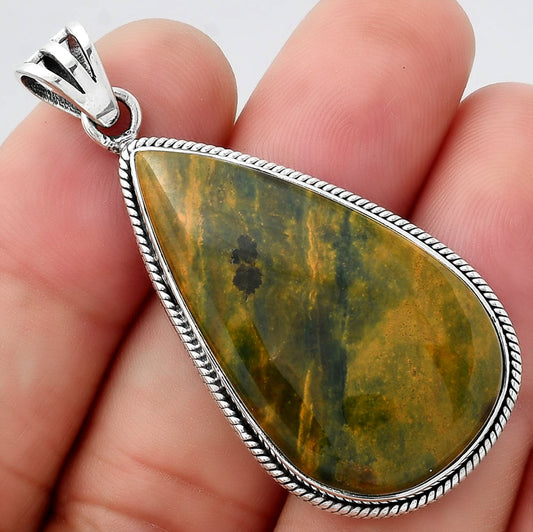 Natural Ocean Jasper - Madagascar Pendant P-1056 SDP156216