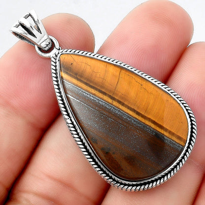 Natural Tiger Eye - Africa Pendant P-1056 SDP156217
