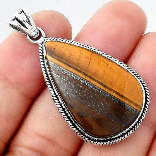 Natural Tiger Eye - Africa Pendant P-1056 SDP156217
