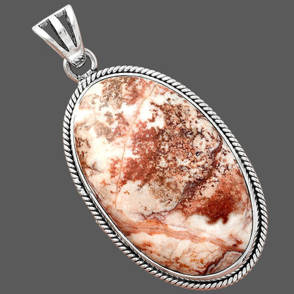 Natural Rosetta Picture Jasper Pendant P-1056 SDP156222