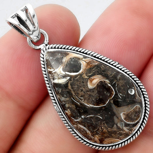 Natural Turtella Jasper - USA Pendant P-1056 SDP156230