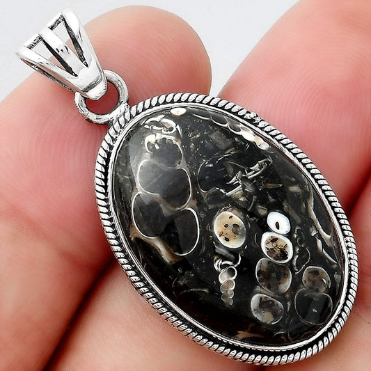 Natural Turtella Jasper - USA Pendant P-1056 SDP156240