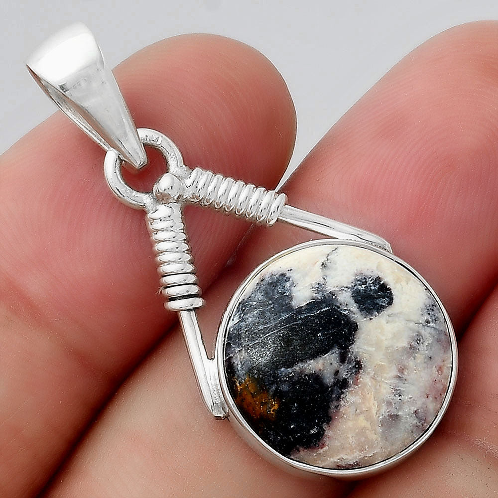 Natural Indian Blanket Jasper Pendant P-1600 SDP156245