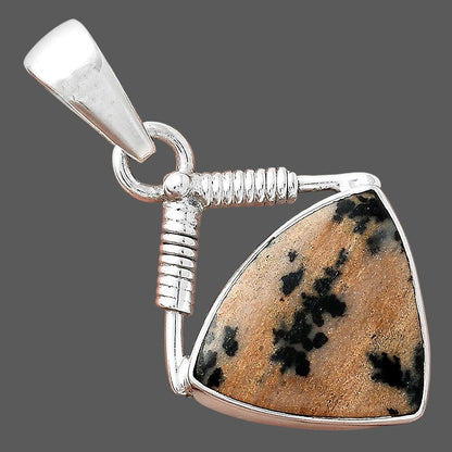 Natural Russian Honey Dendrite Opal Pendant P-1600 SDP156249