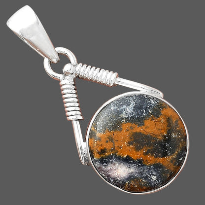 Natural Indian Blanket Jasper Pendant P-1600 SDP156250