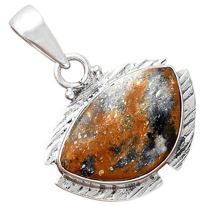Natural Indian Blanket Jasper Pendant P-1705 SDP156266