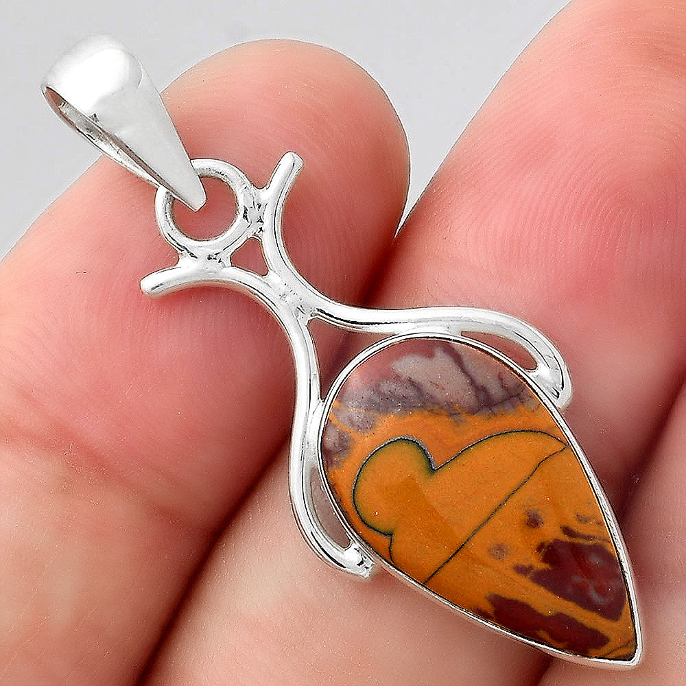 Natural Noreena Jasper Pendant P-1592 SDP156273