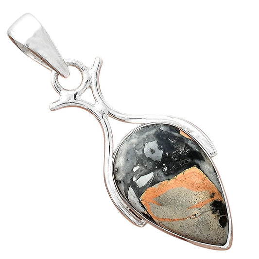 Natural Maligano Jasper - Indonesia Pendant P-1592 SDP156283
