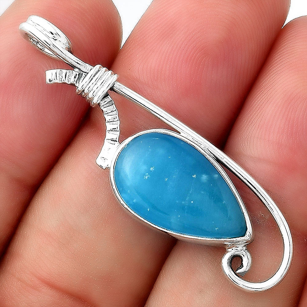 Natural Smithsonite Pendant P-1682 SDP156293