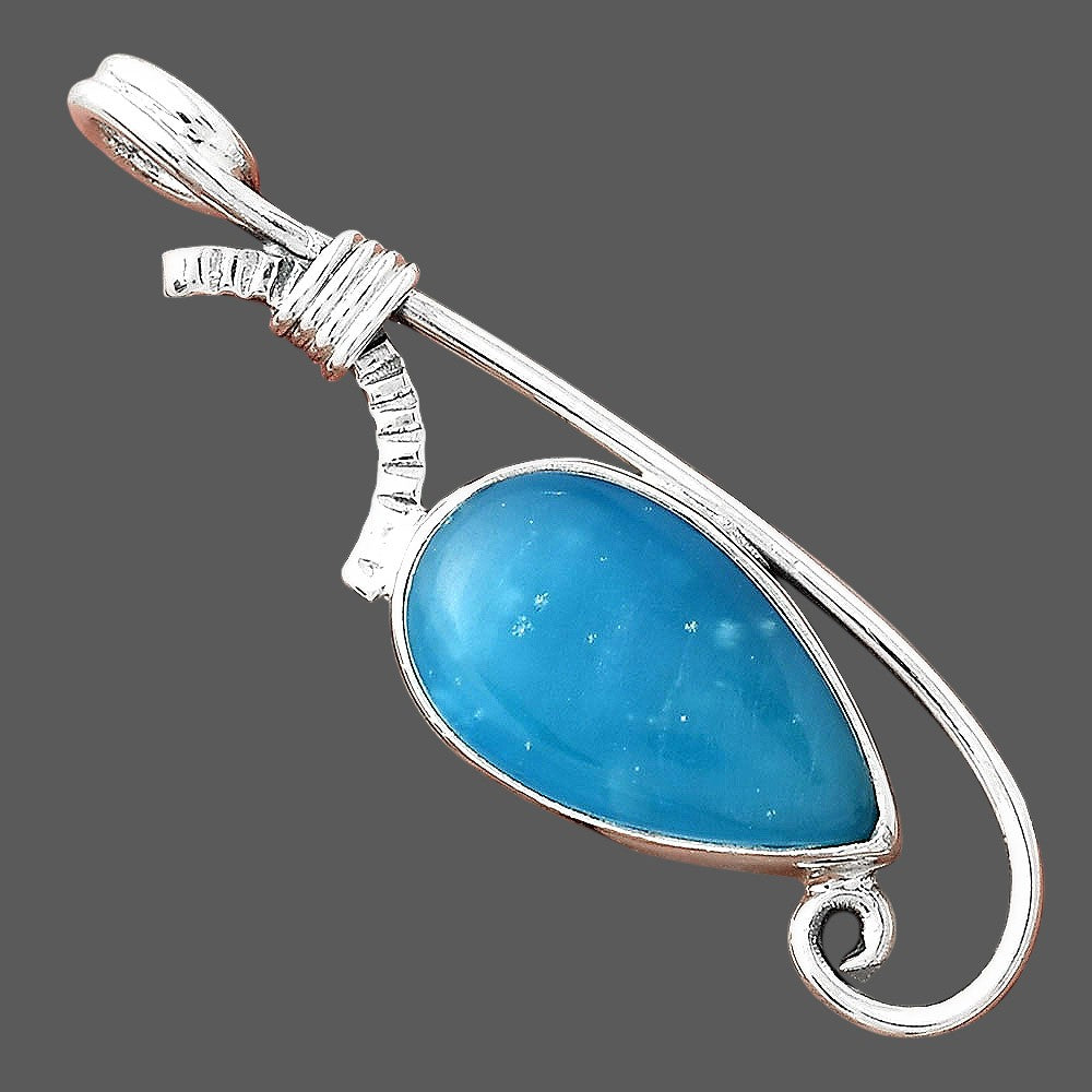 Natural Smithsonite Pendant P-1682 SDP156293
