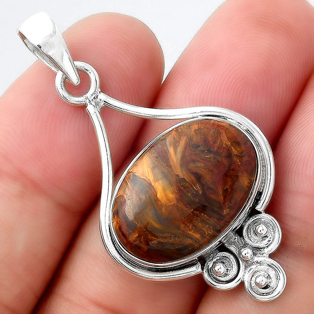 Natural Pietersite - Namibia Pendant P-1473 SDP156298