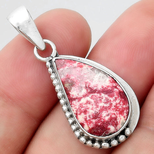 Natural Pink Thulite - Norway Pendant P-1326 SDP156330