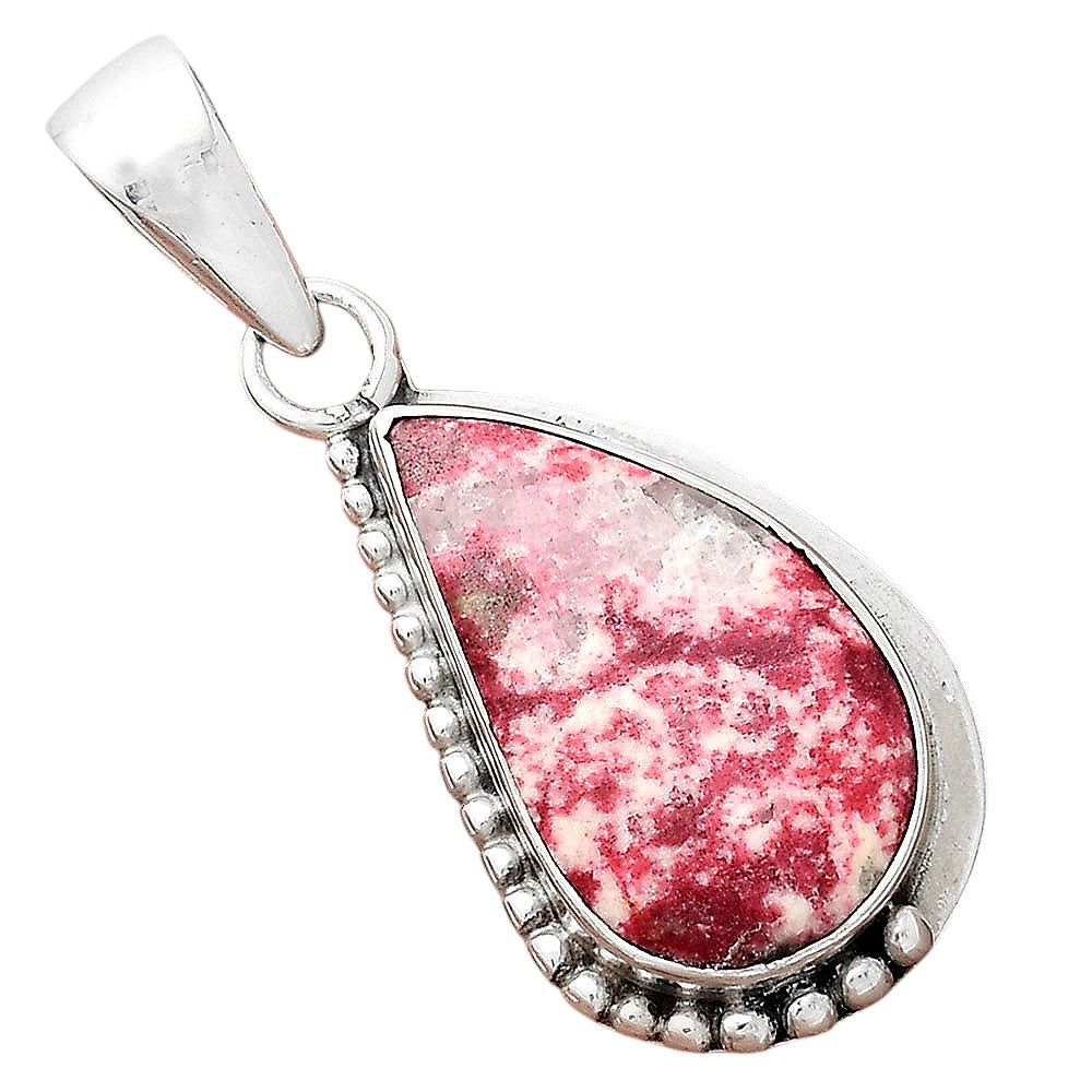 Natural Pink Thulite - Norway Pendant P-1326 SDP156330