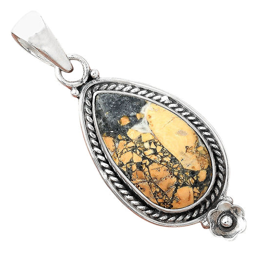 Natural Maligano Jasper - Indonesia Pendant P-1620 SDP156336