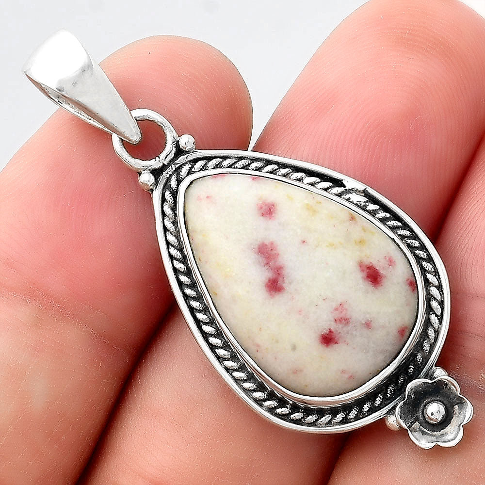 Natural Cinnabar Pendant P-1620 SDP156342