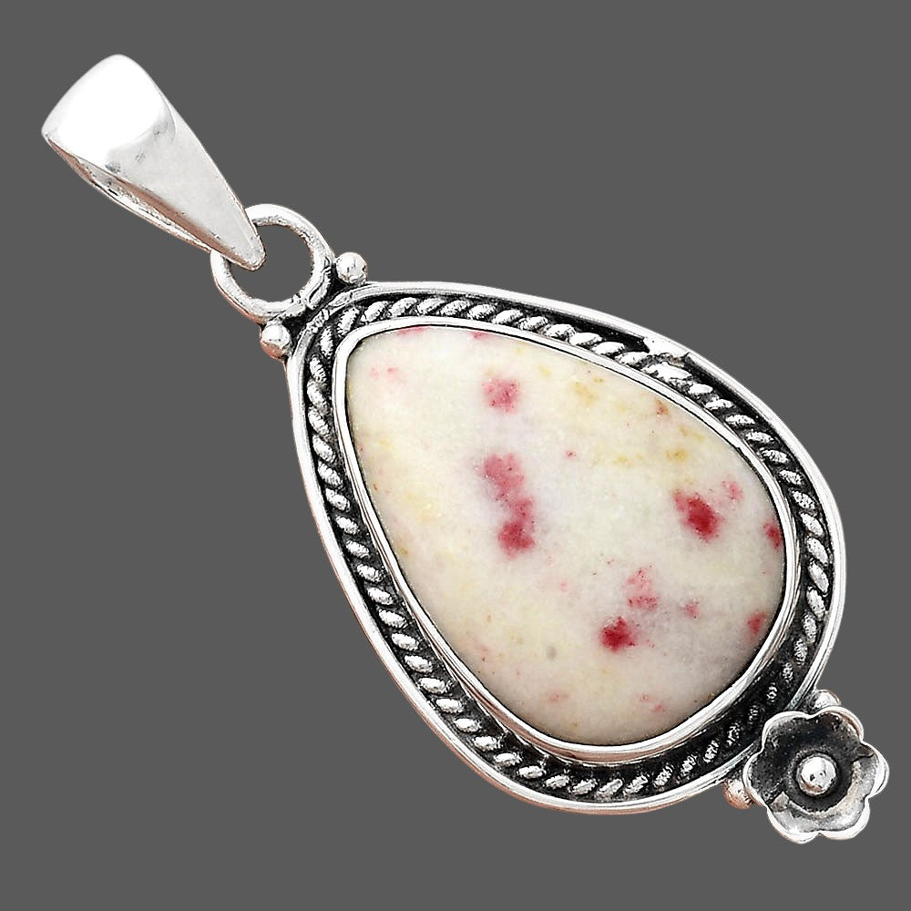 Natural Cinnabar Pendant P-1620 SDP156342