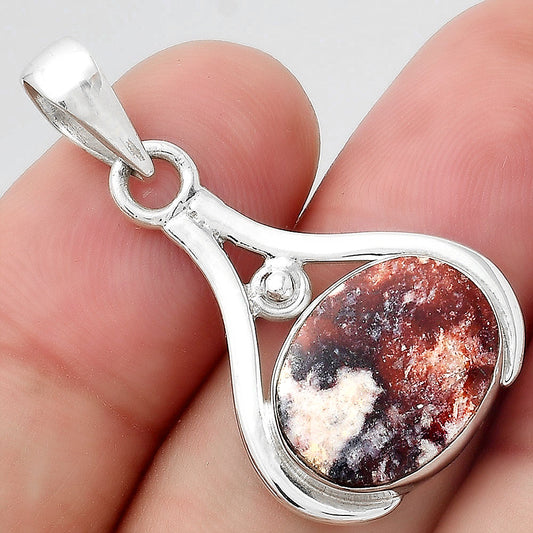 Natural Indian Blanket Jasper Pendant P-1407 SDP156347
