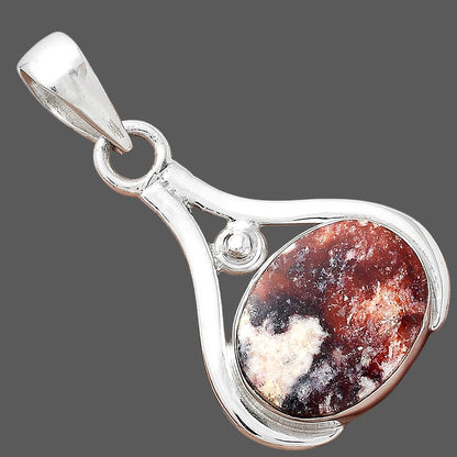 Natural Indian Blanket Jasper Pendant P-1407 SDP156347