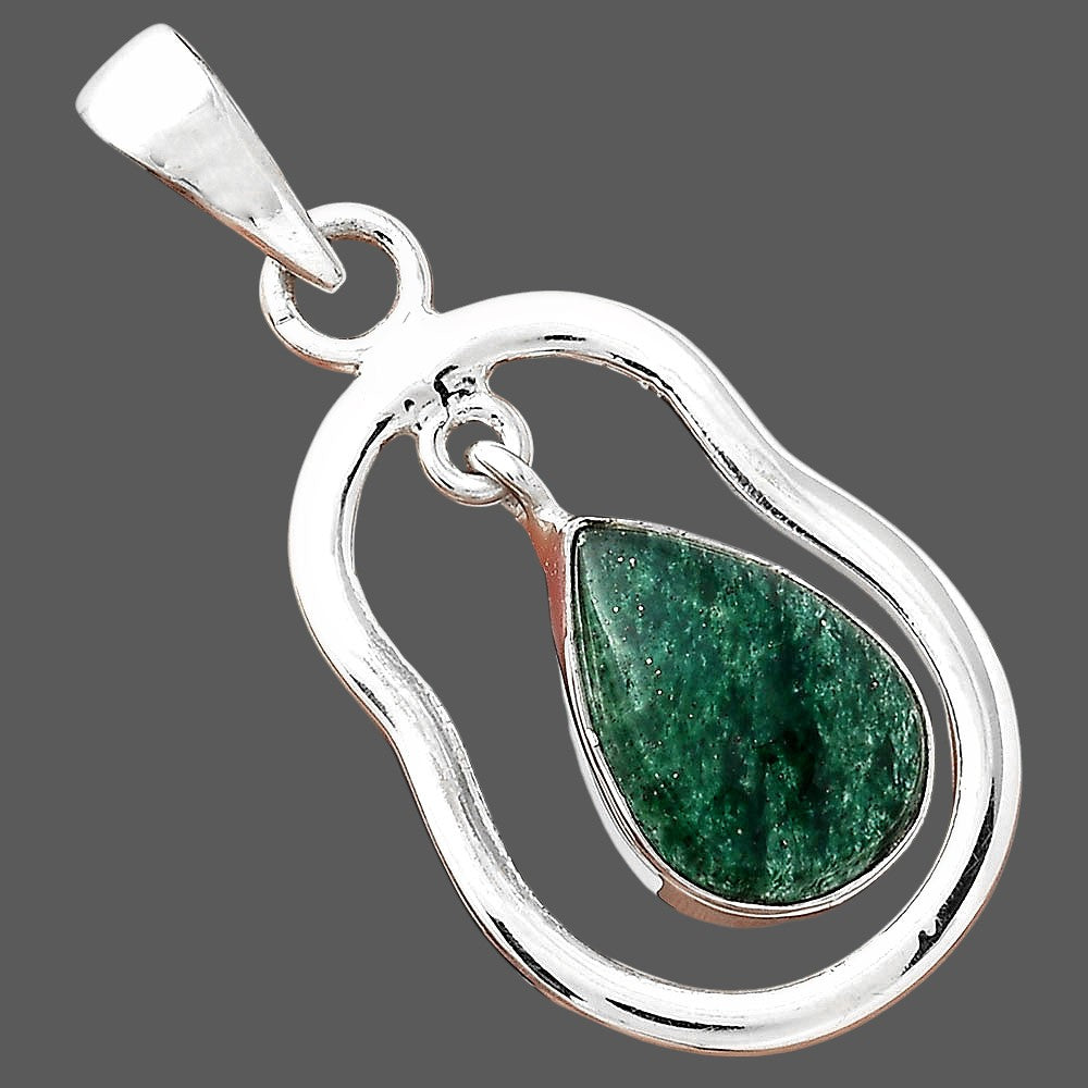 Natural Green Aventurine Pendant P-1171 SDP156361