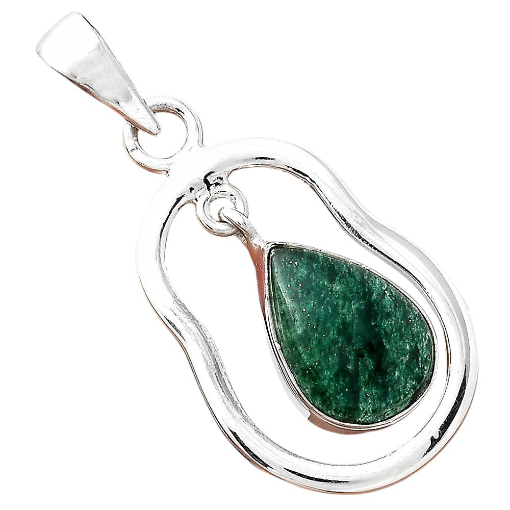 Natural Green Aventurine Pendant P-1171 SDP156361