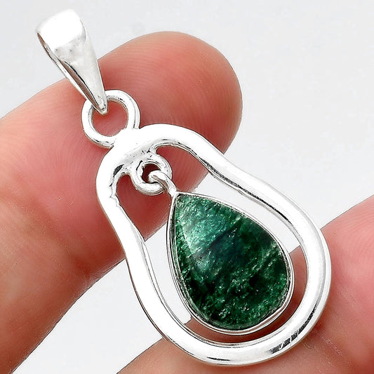 Natural Green Aventurine Pendant P-1171 SDP156364