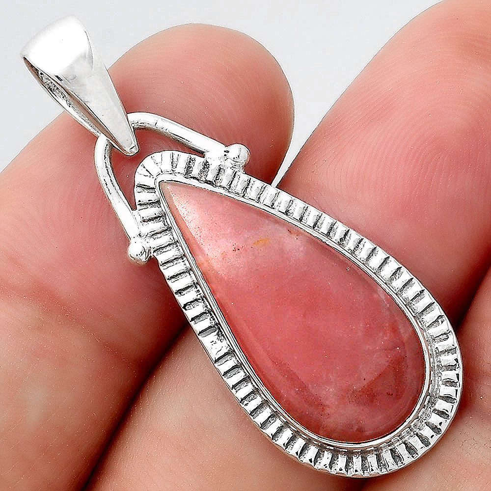 Natural Guava Quartz - Brazil Pendant P-1367 SDP156371