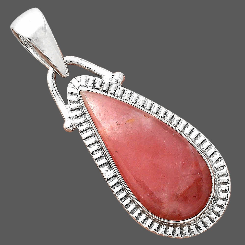 Natural Guava Quartz - Brazil Pendant P-1367 SDP156371