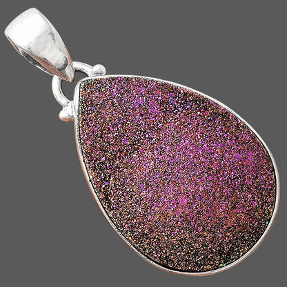 Titanium Druzy Pendant P-1001 SDP156383