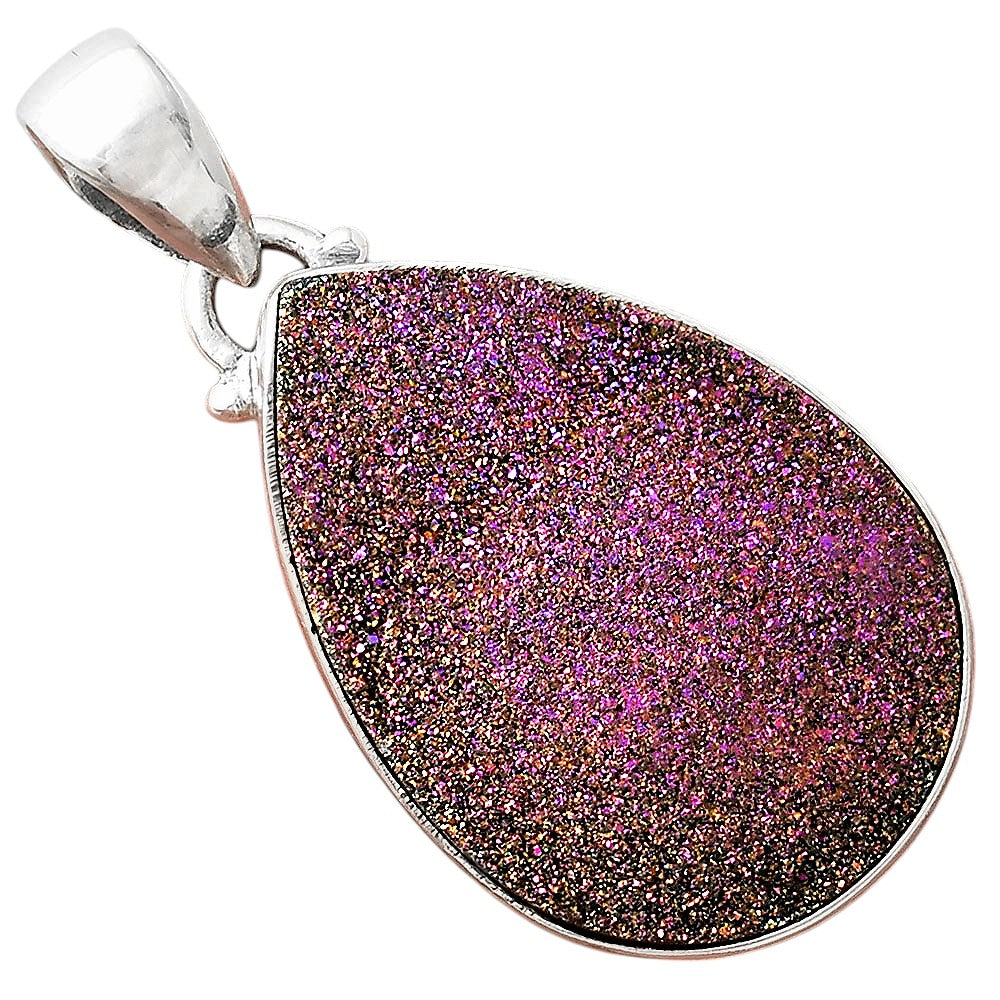 Titanium Druzy Pendant P-1001 SDP156383