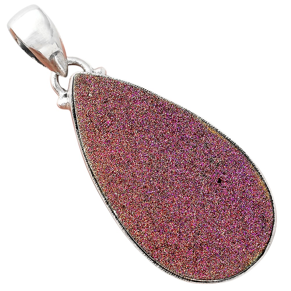 Titanium Druzy Pendant P-1001 SDP156386
