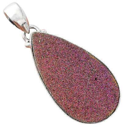 Titanium Druzy Pendant P-1001 SDP156386