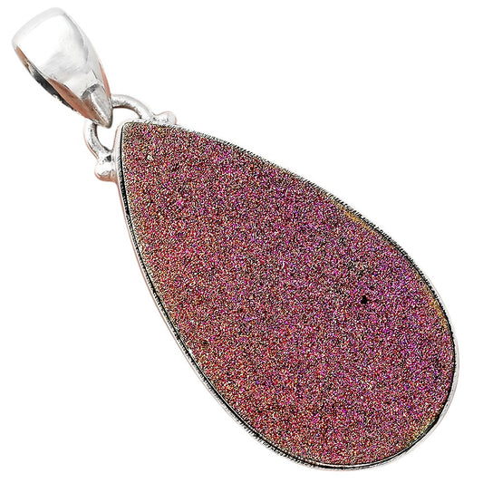 Titanium Druzy Pendant P-1001 SDP156386