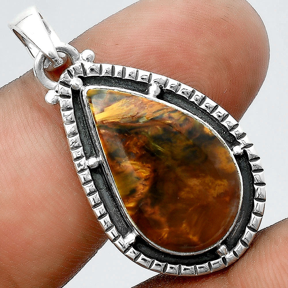 Natural Pietersite - Namibia Pendant P-1495 SDP156418