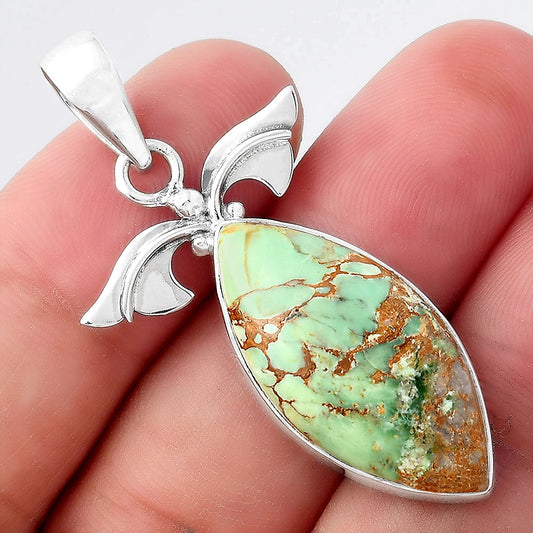Natural Australian Variscite Pendant P-1547 SDP156421