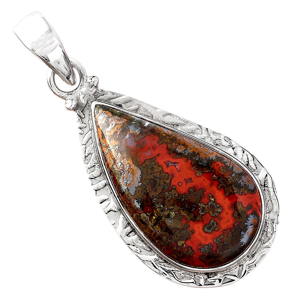 Natural Rare Cady Mountain Agate Pendant P-1397 SDP156445