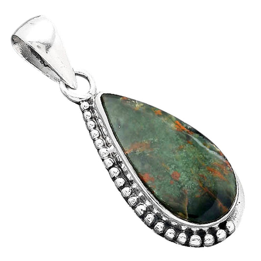 Natural Chrome Chalcedony Pendant P-1326 SDP156475