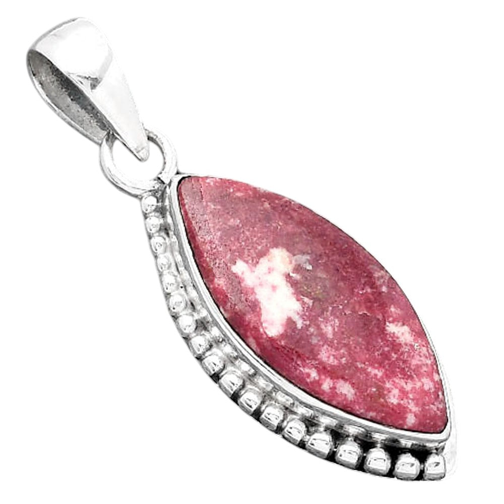 Natural Pink Thulite - Norway Pendant P-1326 SDP156476
