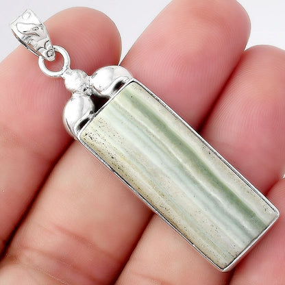Natural Saturn Chalcedony Pendant P-1694 SDP156484