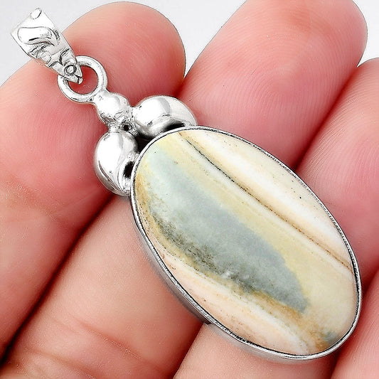 Natural Saturn Chalcedony Pendant P-1694 SDP156485