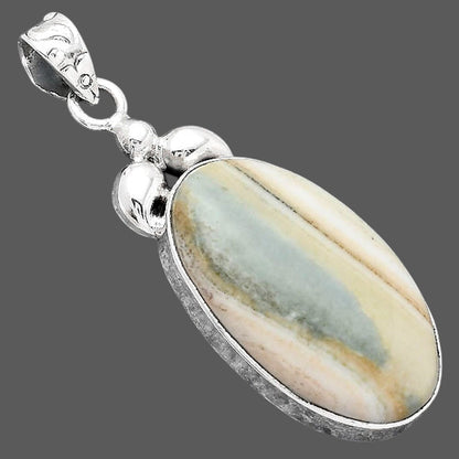 Natural Saturn Chalcedony Pendant P-1694 SDP156485